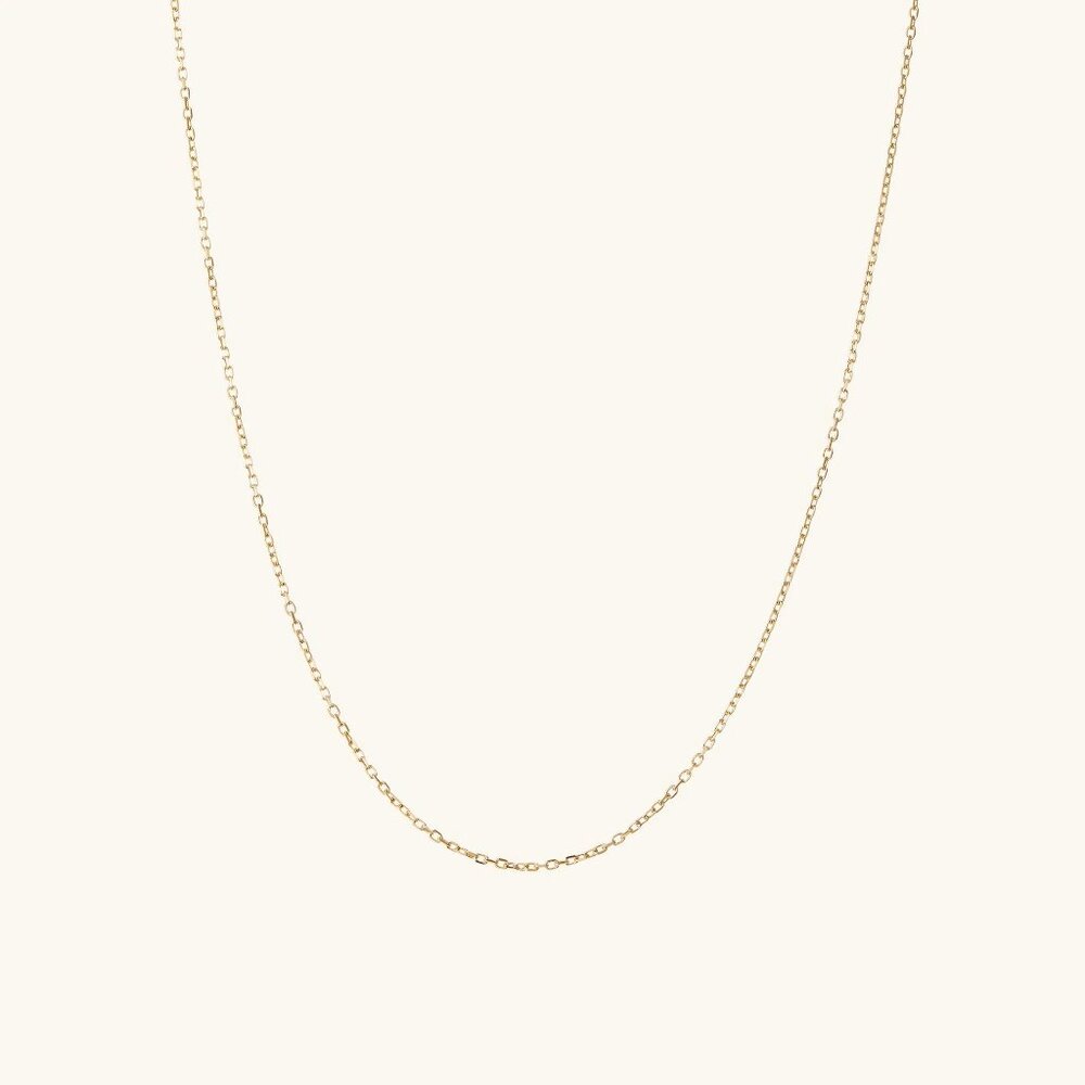 Elegant Gold Chain Stamped S925 Necklace